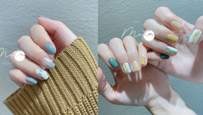 春夏美甲款式2023_夏天美甲款式